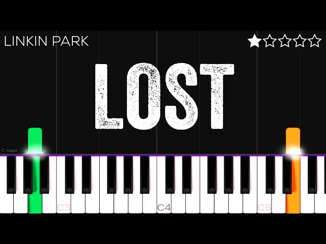 Linkin Park - Lost | EASY Piano Tutorial