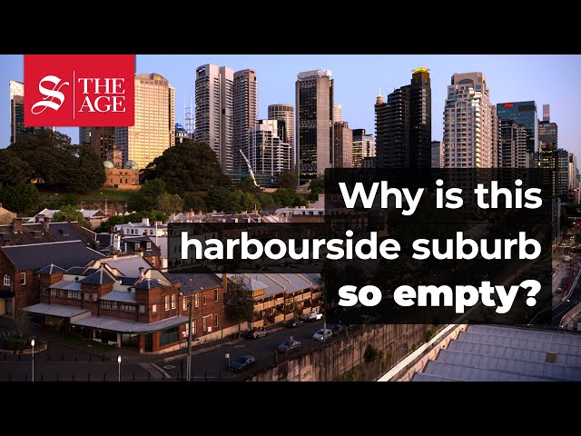 In this inner city suburb, one in three homes are empty