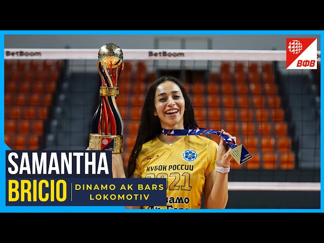 Samantha Bricio: Champion! | Dinamo Ak-Bars vs Lokomotiv | Russian Cup FINAL 2021