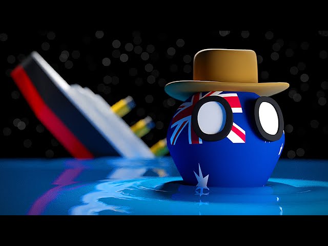 AUSTRALIA REBUILDS THE TITANIC | Countryballs Animation