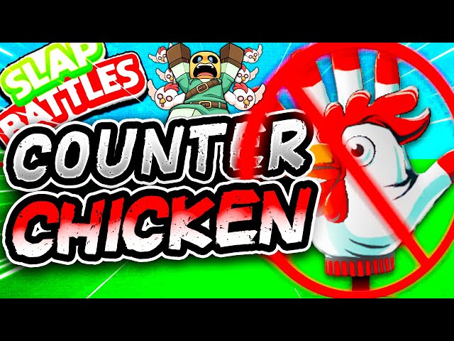 HOW to COUNTER the CHICKEN Glove🐔- Slap Battles Roblox