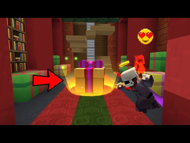 All Christmas Present Box Location in BedWars Lobby! (Blockman Go 2023)