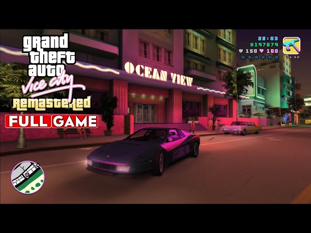 GTA VICE CITY REMASTERED (With Mods) - Gameplay Walkthrough FULL GAME [1080p HD] - No Commentary