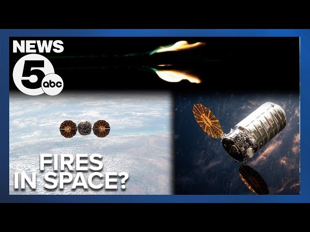 How Cleveland's NASA facility is starting fires in space