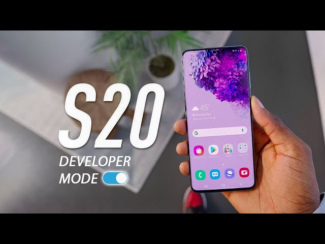 How To Enable Developer Mode in Galaxy S20/S20+/S20 Ultra