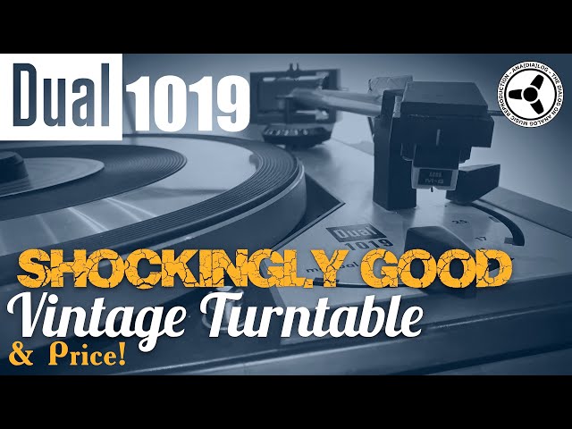 Dual 1019: Shockingly good vintage turntable & price!