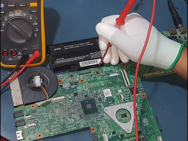 Laptop Motherboard Charging problem | Bq24745 | Plugin not charging problem solved | Online Training
