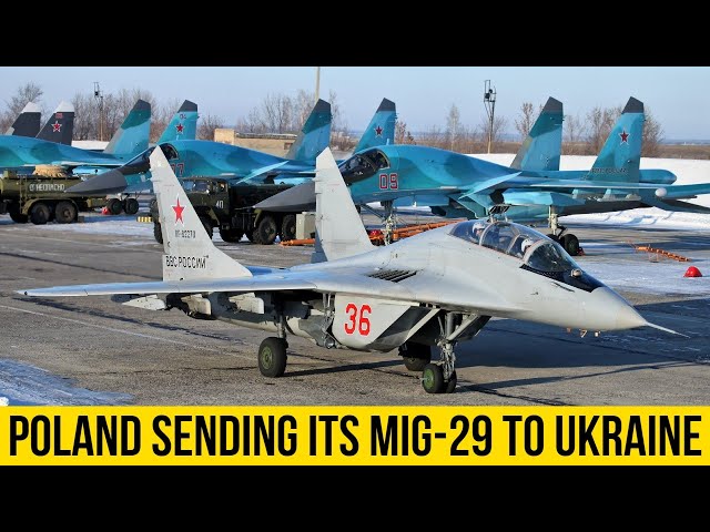 Poland sends MiG-29 fighter jets to Ukrainian Air Force.