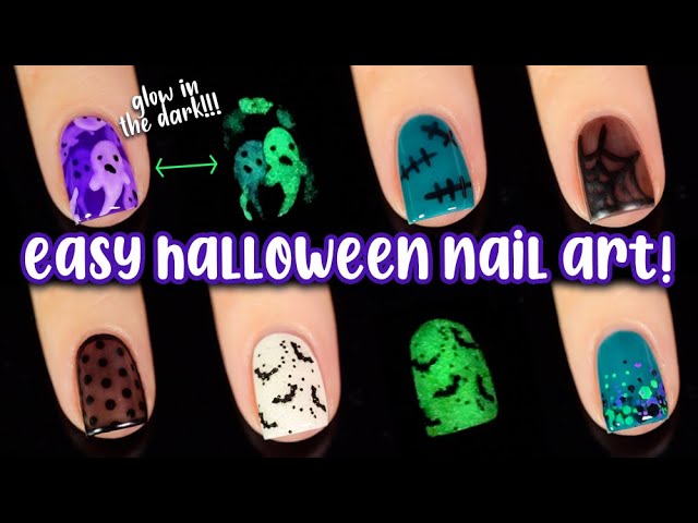 Easy Halloween Jelly Nail Art Compilation! (Orly x KM Witching Hour) || KELLI MARISSA