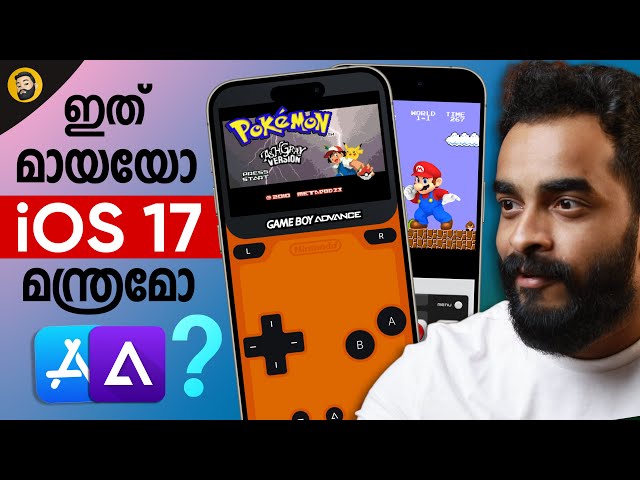 How to Play Any RETRO Game on iPhone | Super Mario | Malayalam