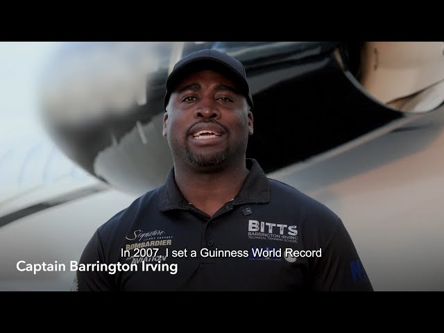 Meet our ambassador: Captain Barrington Irving's trailblazing journey in aviation