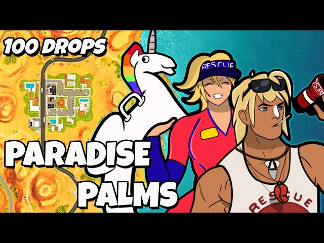 100 Drops - [Paradise Palms]