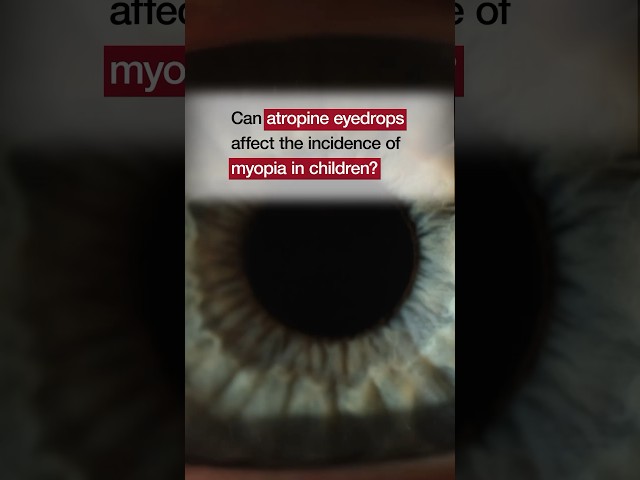 Effect of Low-Concentration Atropine Eyedrops vs Placebo on Myopia Incidence in Children