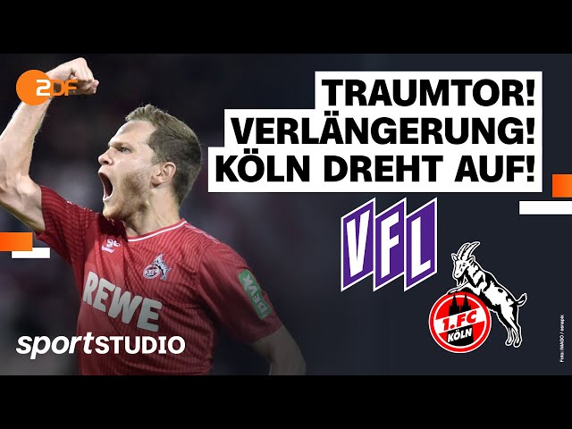 VfL Osnabrück – 1. FC Köln Highlights | DFB-Pokal 2023/24 | sportstudio