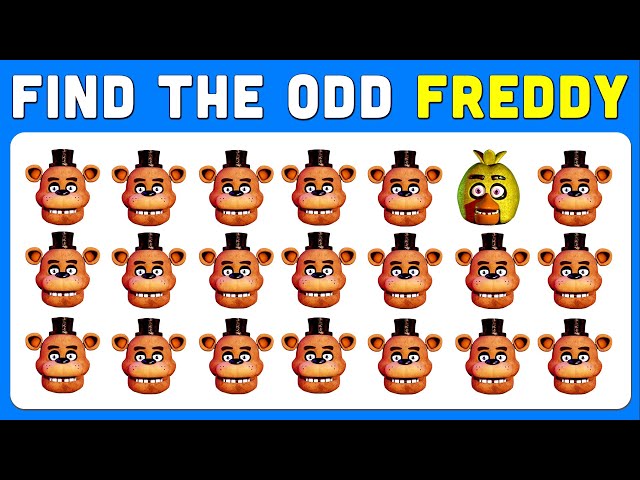 Find the ODD One Out - FNAF Edition 🐻 FNAF Movie 2023 Quiz  #quiz  #fnaf