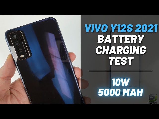 Vivo Y12s 2021 Battery Charging test 0% to 100% | 10W charger 5000 mAh
