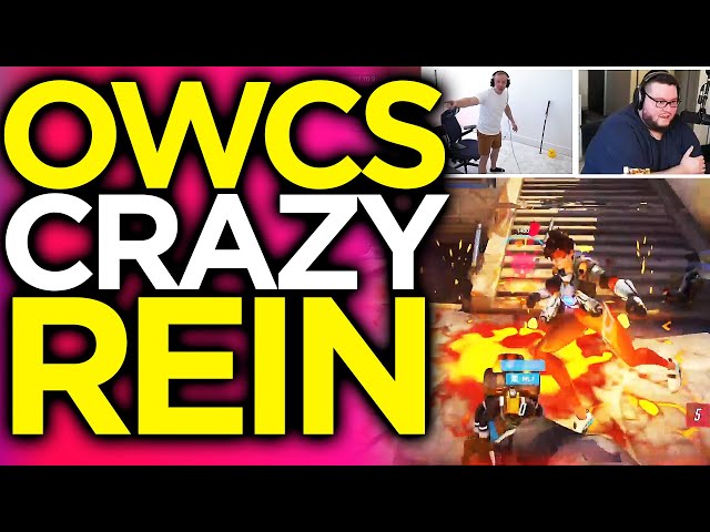 Streamers React To Insane Reinhardt Shatter in OWCS!