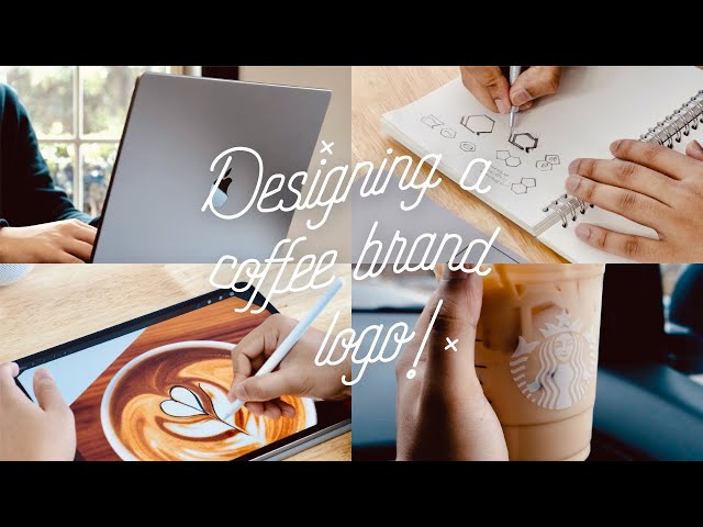 Designing a Coffee Brand Logo ft. M1 Max Macbook Pro