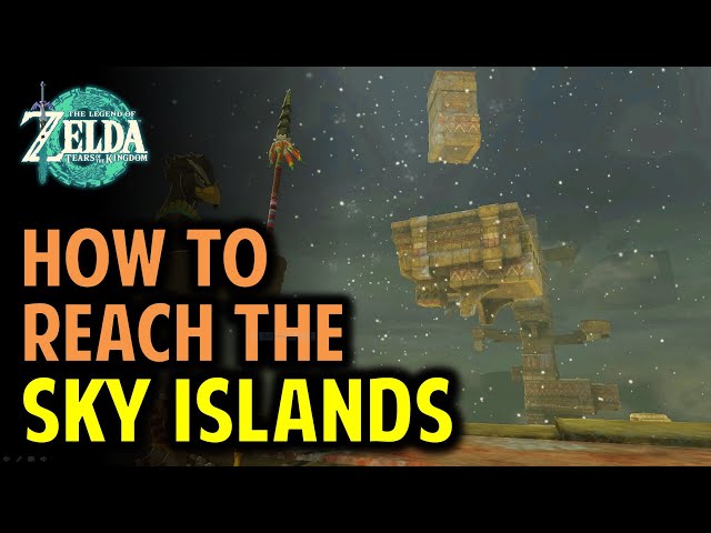 How to Reach the Sky Islands - Tulin of Rito Village | The Legend of Zelda: Tears of the Kingdom