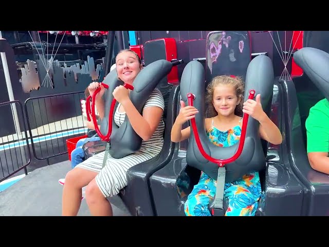 Ruby and Bonnie have fun at Ferrari World theme park