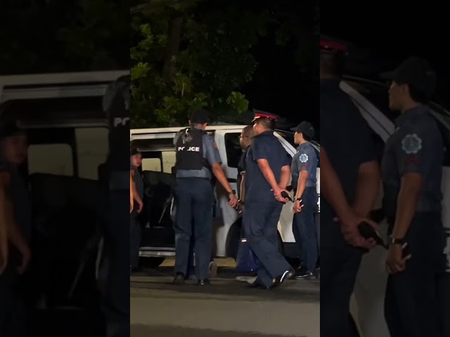 De Lima finally steps out of Camp Crame after almost 7 years