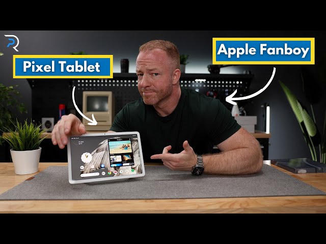 Apple FANBOY tries Google Pixel Tablet!