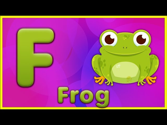 Letter F | Frog, Fish, Fairy, Fruit, Fox - Learn Letter F