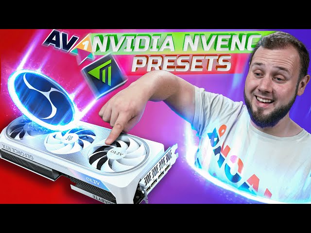 NVIDIA RTX4000: NVENC Presets, Stream-QUALITÄT und BROADCAST