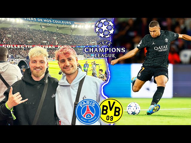 PSG vs. Dortmund - VIP UCL Stadionvlog mit Eli 🚀⚽️ | Direkt an der Trainerbank 😱 | ViscaBarca