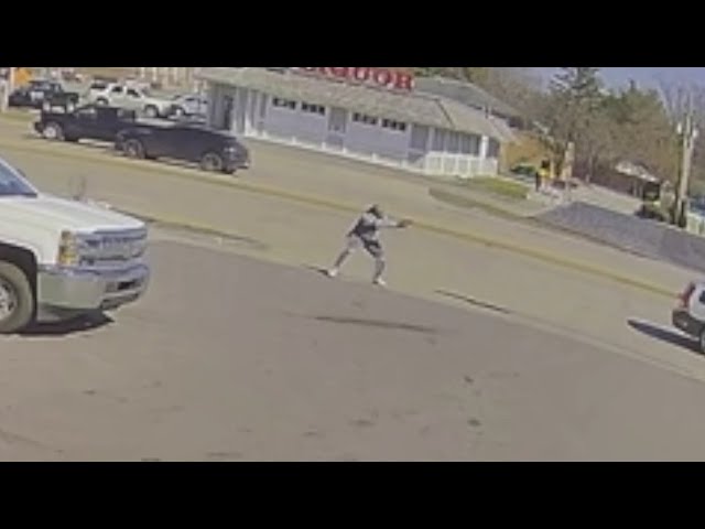 Surveillance video captures shooting that injured hardware store employee