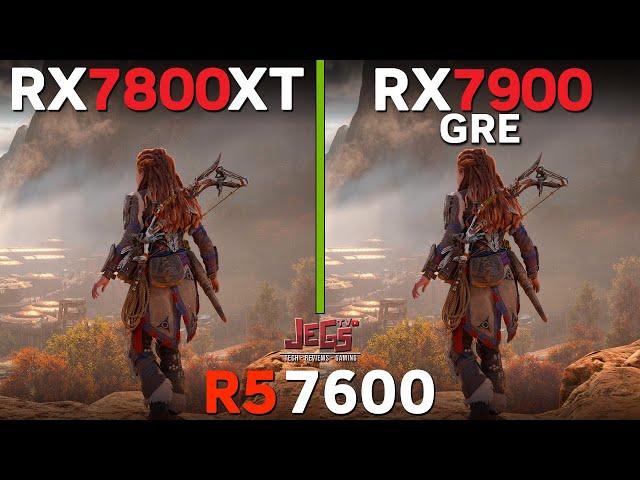 RX 7800 XT vs RX 7900 GRE | Ryzen 5 7600 | Tested in 15 games