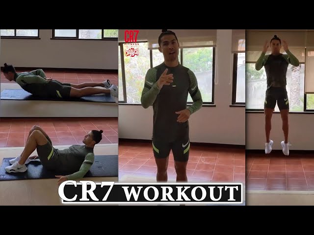 Cristiano Ronaldo Shows his Workout Routine!