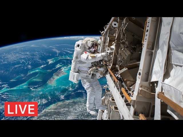 Live Nasa - Planeta Terra Visto Do Espaço - Relaxing Space Ambient Music