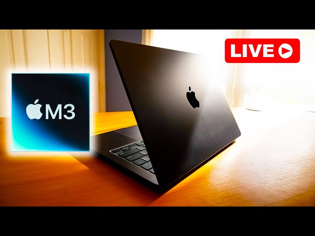 🔴 Unboxing an M3/pro/max MacBook Pro