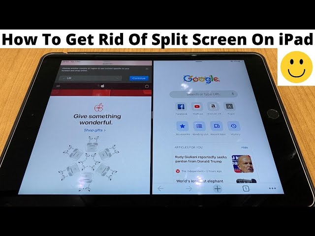 How To Get Rid Of Split Screen on iPad