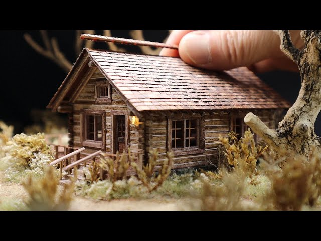 How to Make a Matchstick House | Popsicle Stick House
