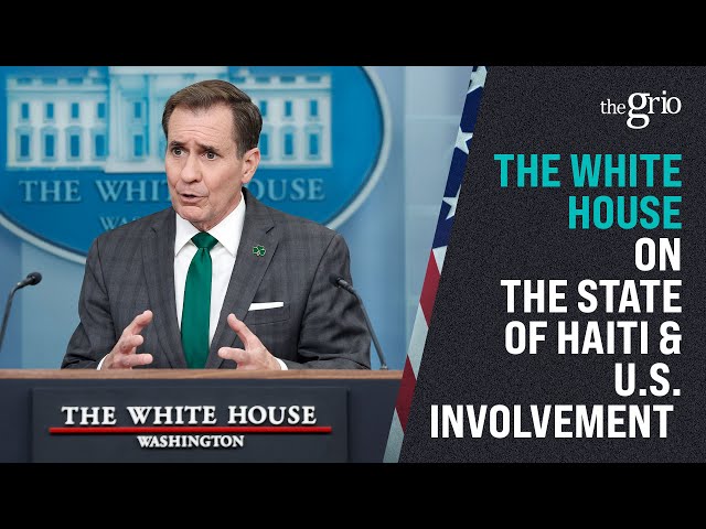 The White House on The State of Haiti & U.S. Involvement