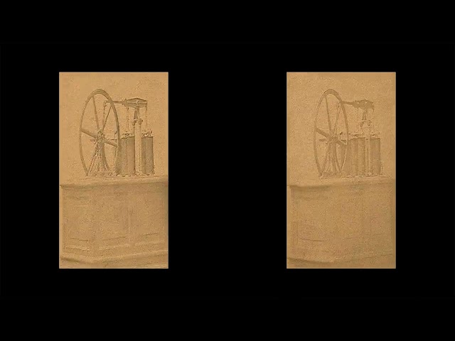1852 Jules Duboscq - Stéréoscope-fantascope ou Bïoscope (anamorphic 3D version) (first movie ever)