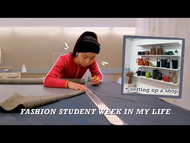 one week of fashion school (on strike) | NYC Parsons art school vlog