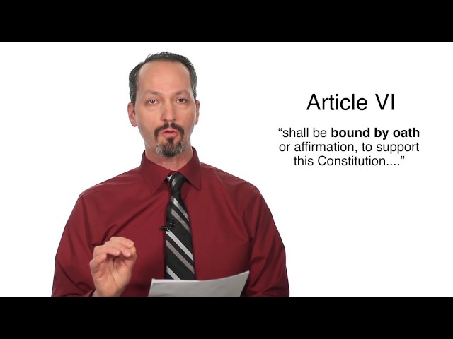 Article VI Not V Is the Solution #Article6not5