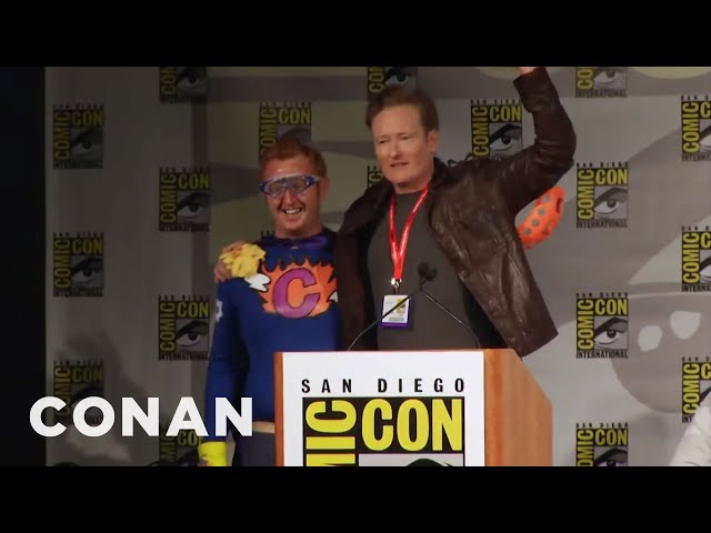 Conan Crashes Comic-Con | CONAN on TBS