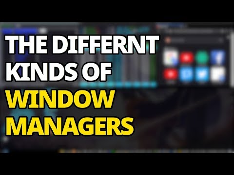 Overview Of The Different Kinds of Window Managers