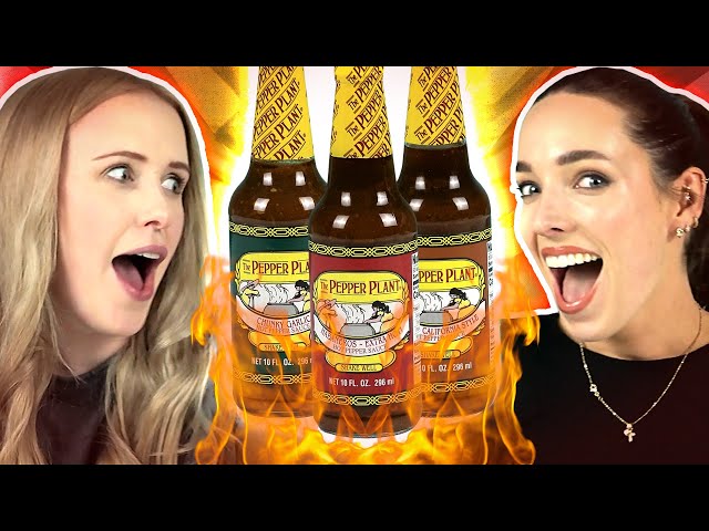Irish People Try Pepper Plant Hot Sauces