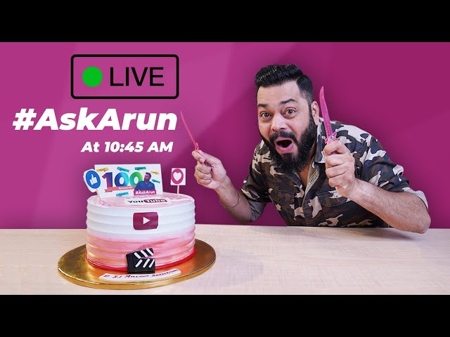 #AskArun100- Sirf Aapke Liye #LiveWithArun