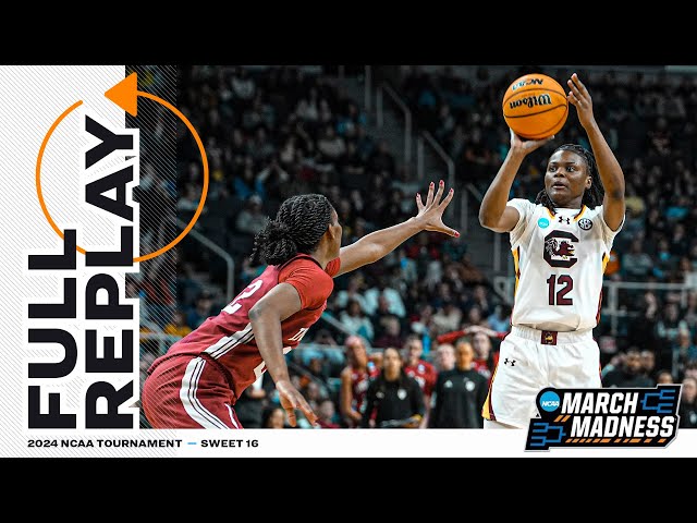 South Carolina vs. Indiana - 2024 NCAA women's basketball Sweet 16 | FULL REPLAY