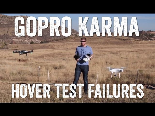 GOPRO KARMA vs DJI: Hover Accuracy Testing
