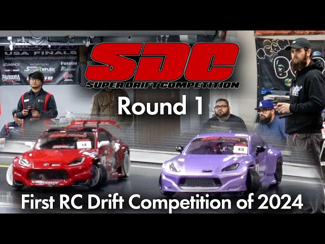 First RC Drift Competition of the Year!!! SDC Round One at Super-G RC Drift Arena