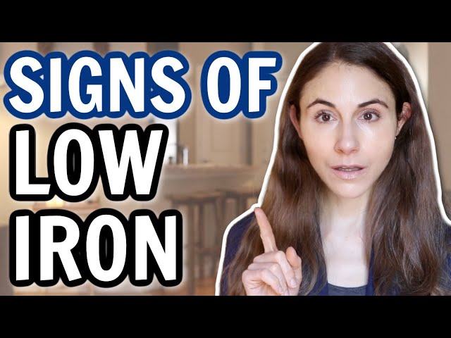 10 SIGNS OF IRON DEFICIENCY NOT TO MISS // DERMATOLOGIST @DrDrayzday