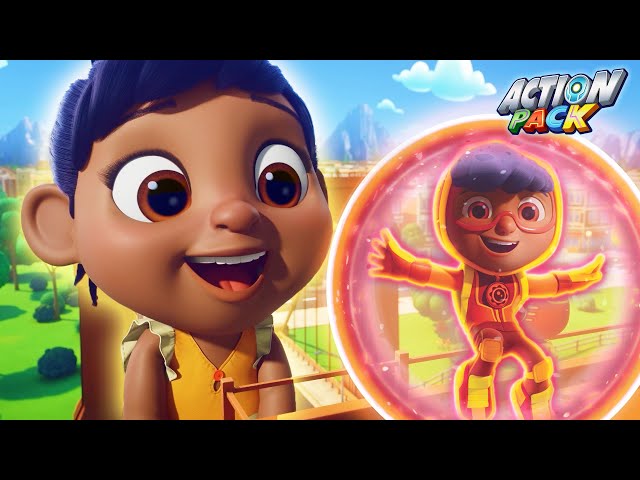 Sky needs to shrink down!!!  | NEW! | Action Pack | Adventure Cartoon for Kids