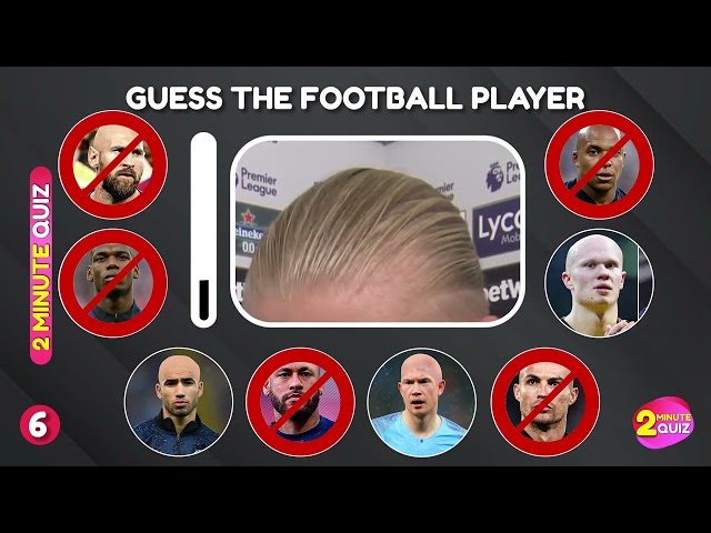 Guess the HAIR + VOICE Of Football Player ⚽️🧑‍🦱🗣️